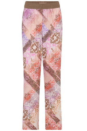 Marisa jersey pants | CoralPrint | Bukser fra Gustav