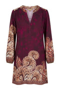 Melona Dress 7474L | Bordeaux | Marta du Chateau