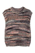 Amaryllis Knit Vest 17018 | Brown | Marta du Chateau