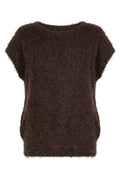 Laya Knit Vest 8039 | Marone | Marta du Chateau