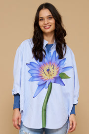 Natasha Shirt 83215vu | Blue | Skjorte fra Marta du Chateau
