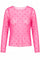 Sheer heart mesh | Pink | Mesh bluse fra Avery