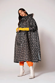 Moa | Light Grey | Regnponcho fra Rainkiss