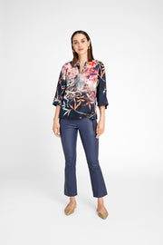 Neomi shirt 54606 | Navy/Rose | Skjorte fra Gustav