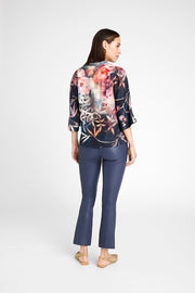 Neomi shirt 54606 | Navy/Rose | Skjorte fra Gustav