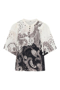 Neomi Shirt | Washed Black w. Print | Skjorte fra Gustav