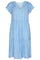 New Flower Sunrise Crop Dress | New Blue | Kjole fra Co'couture