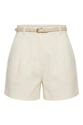 Nova High-waisted Shorts | Ecru – nedsat