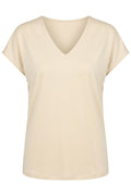 Nuni Vneck Tshirt | Champagne