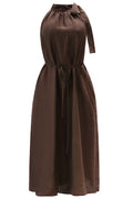Otelia Dress | Dark Brown