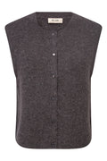 Almine Thora Knit Vest | Subterranean | Vest fra Mos Mosh