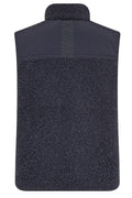 Rowe Eli Teddy Vest | Salute Navy