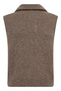 Thora Highneck SL Knit | Falcon | Strik fra Mos Mosh