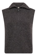 Thora Highneck SL Knit | Subterranean | Strik fra Mos Mosh