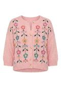 Enid Floral Cardigan | Pink