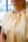 Pip Ss Pearl Blouse | Yellow | Bluse fra Liberté