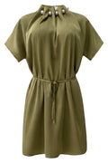 Pip SS Pearl Dress | Avocado – nedsat