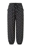 Flowy Polka dot pants | Black | Bukser fra Atelier C