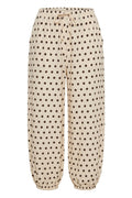 Flowy Polka dot pants | Ecru | Bukser fra Atelier C