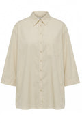 Polly Cotton Shirt | Beige | Skjorte fra Atelier C