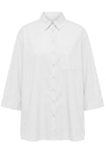 Polly Cotton Shirt | White | Skjorte fra Atelier C