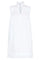 Prima Pintuck Dress | White | Kjole fra Co'couture