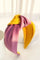 Simple Knot | Purple / Yellow | Hårbøjle fra By Timm