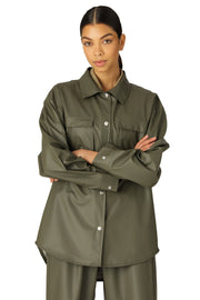 Rain Jacket Rain186 | Army | Regnjakke fra Ilse Jacobsen