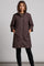 Nimbus Long Rain Jacket | Dark Brown