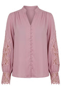 Rigmor Ls Blouse | Rosa | Bluse fra Liberté