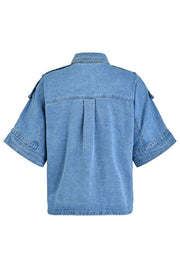 S233207 Shirt | Denim blue | Skjorte fra Sofie Schnoor