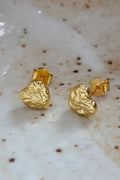 Shinzo Battered Heart Earrings | Øreringe fra Birdsong