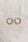Snake Skin Pattern Hoops SS | Øreringe fra Birdsong