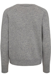 SNOS435 | Grey melange | Sweater fra Sofie Schnoor