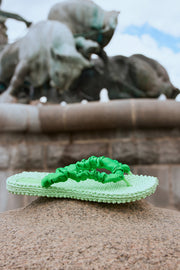 Flip Flop Cheerful06 | Bright Green | Klip-klapper fra Ilse Jacobsen