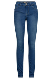 Vice Deluxe Jeans 34' | Mid Blue | Jeans fra Mos Mosh