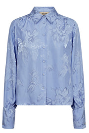 Zabia Flawo Shirt  | Hydrangea | Skjorte fra Mos Mosh