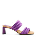 Sylvi Padded Strap | Violet Satin