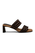 Sylvi Padded Strap | Black Satin