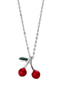 Saki Cherry Necklace | Sølv | Halskæde fra Birdsong – nedsat
