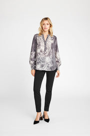 Sikka blouse 54628 | Dark Grey | Skjorte fra Gustav