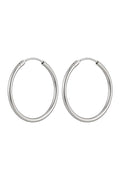 Simple Hoops Medium | Silber | Ohrringe von Coi