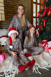 Alma Pants (Kids) | Smiley Peace Brown | Børne bukser fra Liberté