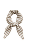 Striped Triangle Scarf | Taupe – nedsat