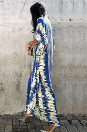 Waikiki Blues Dress | Blue & White | Kjole fra Statebird