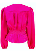 Tiki Ls Twist Bluse | Rosa | Bluse von Liberte