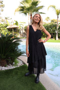 Tit Ns Dress | Black Small Dot – nedsat