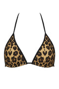 Taia Contrast Leo Bikini Top | Leo | Bikini Top fra Neo Noir