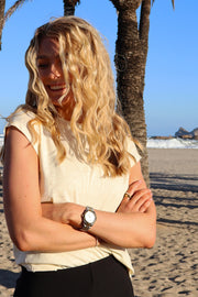 Ulla Tshirt | Ivory | Bluse fra Liberté