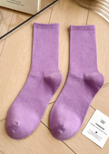 Bine Socken | Lila | Socken von By Timm
